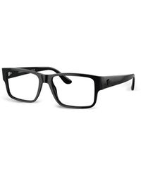 Versace - Schwarze Optische Brille Für Den Alltag - Lyst