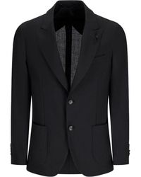 Lardini - Cool Wool Single-Breasted Pak - Lyst