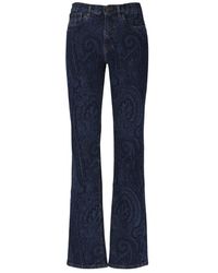 Etro - Straight Jeans - Lyst