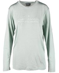 DIESEL - Long Sleeve Tops - Lyst