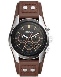 Fossil - Coachman Ch2891 Chronograaf Horloge - Lyst