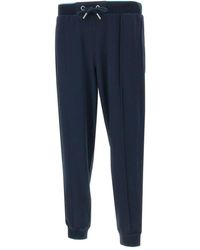 Sun 68 - Sweatpants Piquet Small Stripes Fleece - Lyst