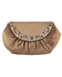 Anna Cecere - Satin-Clutch - Lyst