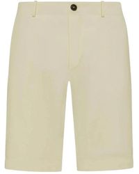 Rrd - Korte Broeken ,Geel ,Pastelgele Chino Shorts - Lyst