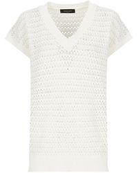 Fabiana Filippi - V-Neck Knitwear - Lyst