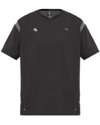 PUMA - Tops ,Zwart ,T-Shirts - Lyst