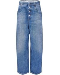MM6 by Maison Martin Margiela - Loose-Fit Jeans - Lyst