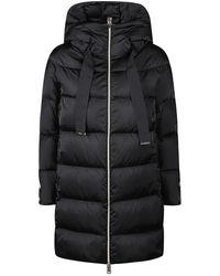 Herno - A-Shape Donsjas - Lyst
