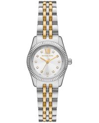 Michael Kors - Silberne Lexington Uhr, Zeitlose Wahl - Lyst