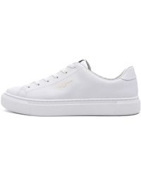Fred Perry - Fp b71 leder-sneakers in weiss - Lyst
