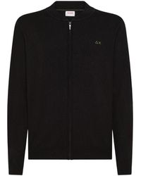 Sun 68 - Half Zip Sweater - Lyst