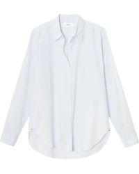 Xirena - Beau Hellblaue Bluse - Lyst