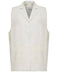 Co. - Oversized Mouwloze Vest - Lyst