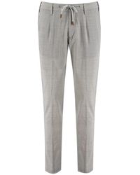 Eleventy - Slim-Fit Trousers - Lyst