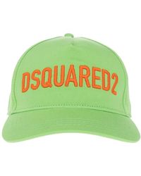 DSquared² - Accessoires ,Groen ,Katoen Technicolor Acid Baseball Cap - Lyst
