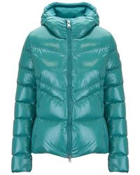 Colmar - Daunenjacke Mit Hohem Kragen Und Kapuze - Lyst