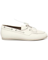 Carmens - Schoenen ,Wit ,Witte Platte Schoenen - Lyst