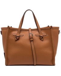 Gianni Chiarini - Braune Lederhandtasche Mit Beutel - Lyst