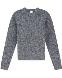 Aspesi - Truien & Vesten ,Grijs ,Mod. 3270 Ronde Hals Trui - Lyst