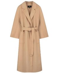 Arma - Coats > belted coats - Lyst