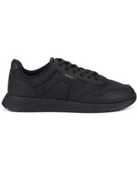 BOSS - Titanium Runn Low-Top Sneakers - Lyst