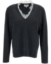 Loulou de Saison - V-Neck Knitwear - Lyst