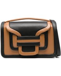 Pierre Hardy - Leder umhängetasche mit vordertasche - Lyst