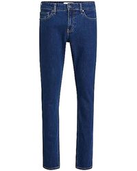 Calvin Klein - Jeans slim fit denim scuro - Lyst