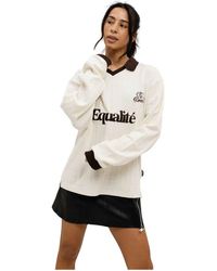 Equalite - Ash Knit Longsleeve Polo - Lyst