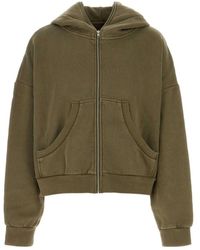 Entire studios - Oversize army baumwoll-sweatshirt - Lyst