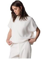Kocca - Stijlvolle Ronde-Hals Blouse Met Uniek Ontwerp - Lyst