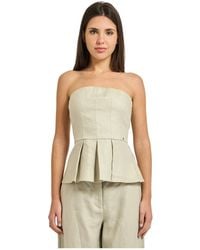 ARMANI EXCHANGE - Sleeveless Tops - Lyst