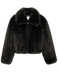 Stand Studio - Jassen ,Bruin ,Polyester Aya Jacket - Lyst