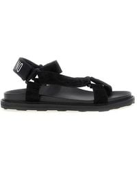 Moschino - Flat Sandals - Lyst