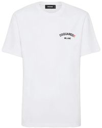 DSquared² - Tops ,Wit ,Wit Overhemd Voor Mannen - Lyst