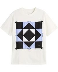 A.P.C. - Patchwork T-Shirt - Lyst