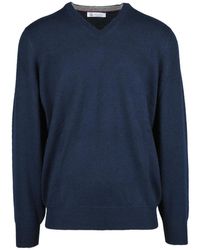 Brunello Cucinelli - V-Neck Knitwear - Lyst