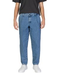 Jack & Jones - Jeans ,Blauw ,Katoen Blauwe Katoenen Jeans & Broek - Lyst