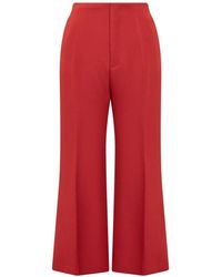 Calcaterra - Wide Trousers - Lyst
