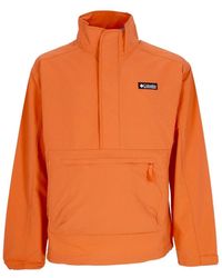 Columbia - Cortavientos Sin Cordones Para Hombre Deschutes Valley Wind Shell Naranja Desierto - Lyst