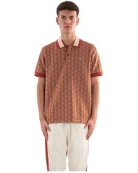 Lacoste - Gti Monogram Polo Shirt - Lyst