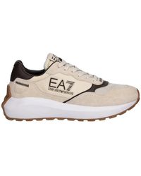 EA7 - Schoenen ,Suède 7X000341 Sneakers - Lyst