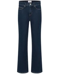 Cambio - Jeans ,Blauw ,Denim Flared Stretch Denim Boot-Cut Jeans - Lyst