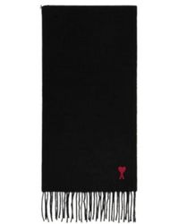 Ami Paris - Sciarpa di lusso cuore rosso - Lyst