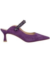 Alma En Pena. - Heeled Mules - Lyst