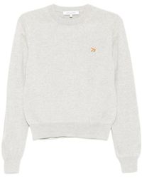 Maison Kitsuné - Round-Neck Knitwear - Lyst