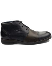 Camel Active - Stijlvolle Leren Enkellaars - Lyst