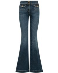 The Seafarer - Jeans ,Blauw ,Katoen Emi Flared Jeans - Lyst