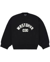 WRSTBHVR - Round-Neck Knitwear - Lyst
