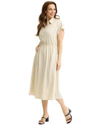 iN FRONT - Shirt Jurken - Lyst